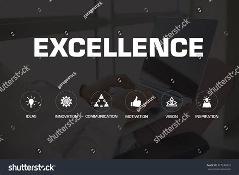 Excellence Icons Keywords Concept Stock Photo 477247033 Shutterstock
