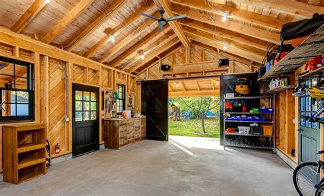 Before And After Photos Of A Renovated Historic Garage In Idaho Shed