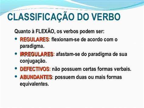 Slides Aula Verbos Em 2021 Atividades Com Verbos Portugues Ensino