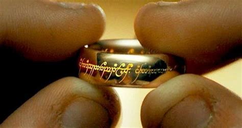 Extreme Close Up Lord Of The Rings One Ring Lord Of The Rings