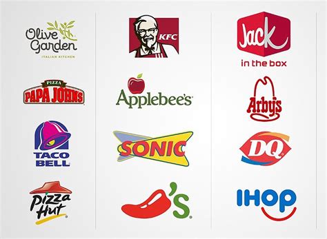 American Food Logos