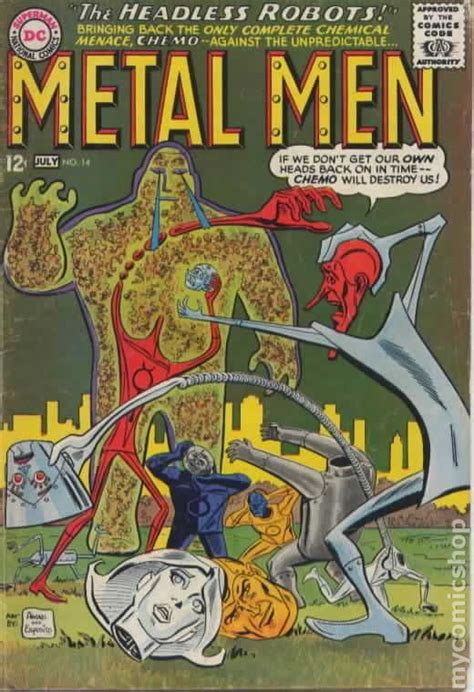 Metal Men 1963 1st Series Comic Books Silver Age Comics Old Comic