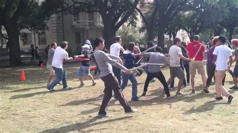 University Of Texas Foam Sword Fight Fall 2012 Hd Youtube