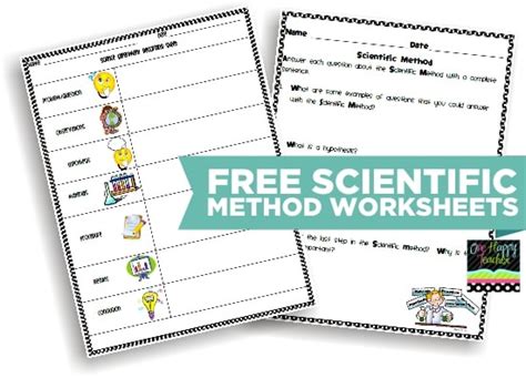 Scientific Method Printable Worksheets Pin On Science Worksheet