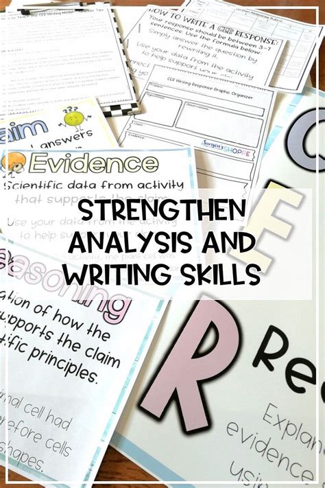 Everything You Want To Know About Cer Writing In Science In 2020 Science Writing Activities