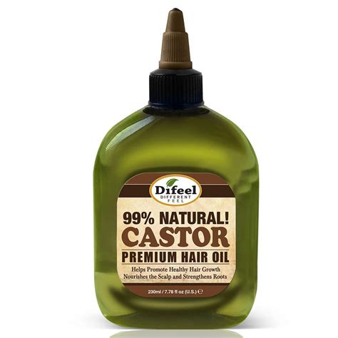 Manufacturer warranty may not apply. Amazon.com: Difeel Premium 99% Natural Castor Hair Oil 8 ...