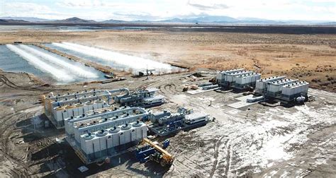 44 Mw Wabuska Geothermal Power Plant In Nevada Started Operation