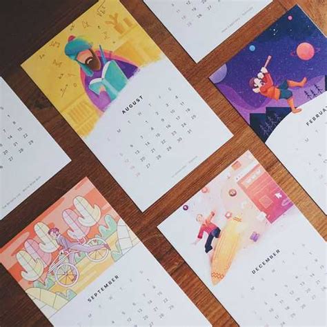 Desain Kalender Unik Dan Menarik 56 Koleksi Gambar