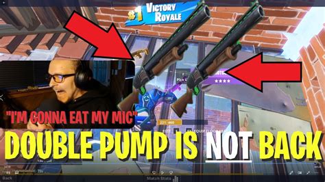 DOUBLE PUMP In Chapter 2 Challenge Fortnite Battle Royale YouTube