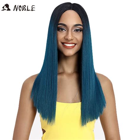 Buy Noble Synthetic Hair Lace Front Wig 20 Inch Long