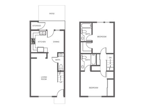 Floor Plans Of Our Spacious Rental Apartment Homes In Branson Missouri