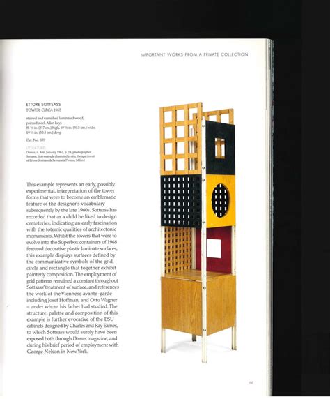 Ettore Sottsass Important Works From A Private Collection Christies