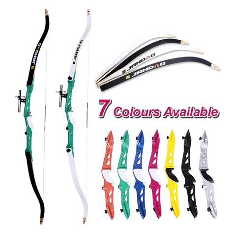 Buy New 7 Colour 18 40 Lbs Recurve Bow With Sight And