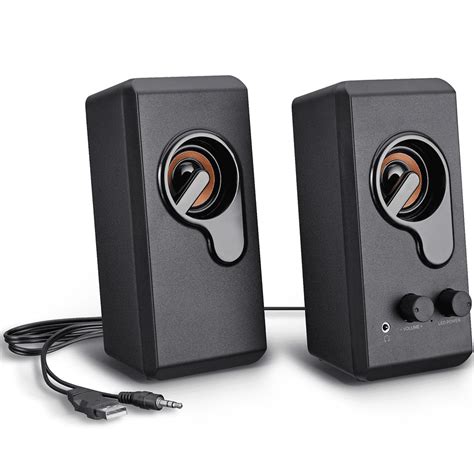 Computer Speakers Pc Speaker Stereo Sound Usb Powered Multimedia