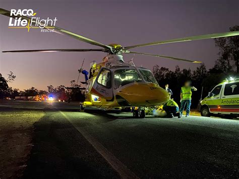 Critically Injured Man Airlifted After Car And Truck Crash Lifeflight