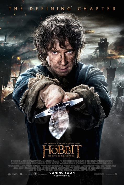 The Hobbit The Battle Of The Five Armies Original Movie Poster Final