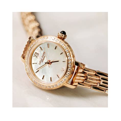 $25 off lola rose watches square voucher code for orders above $45. Lola Rose London White Pearl Face Metal Strap Watch-LR4176