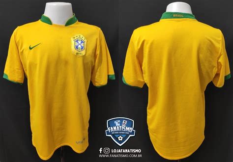 Hoje é aniversário do último brasileiro a conquistar uma bola de ouro. Camisa da Seleção Brasileira Oficial I Nike 2006 S/Nº G ...