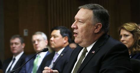 Pompeo Stands By Opposition To Gay Marriage At Senate Hearing