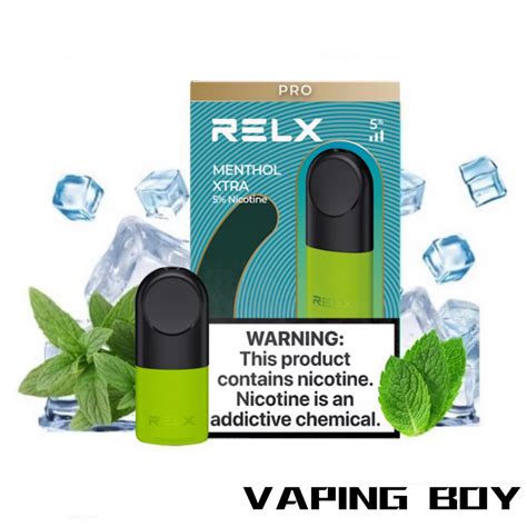 RELX Infinity POD- Menthol Xtra | Vaping Boy