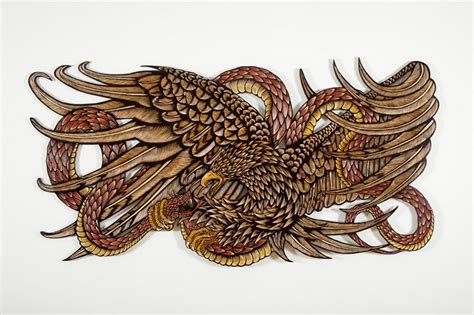 Intricate Hand Carved Wood Creations By Dennis Mcnett