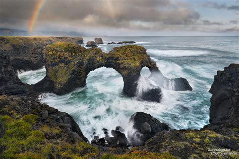 Gatklettur Arch Landscapes Iceland Europe Synnatschke Photography