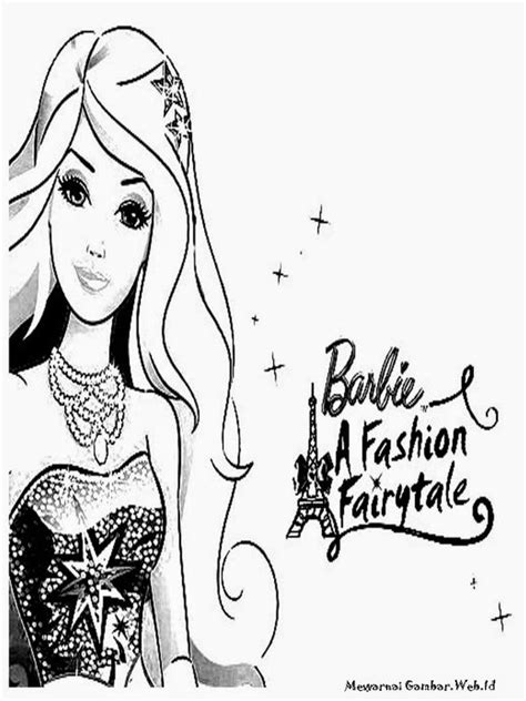 Aneka gambar mewarnai untuk anak paud dan tk. Barbie Fashion Fairytale Poster | Mewarnai Gambar ...