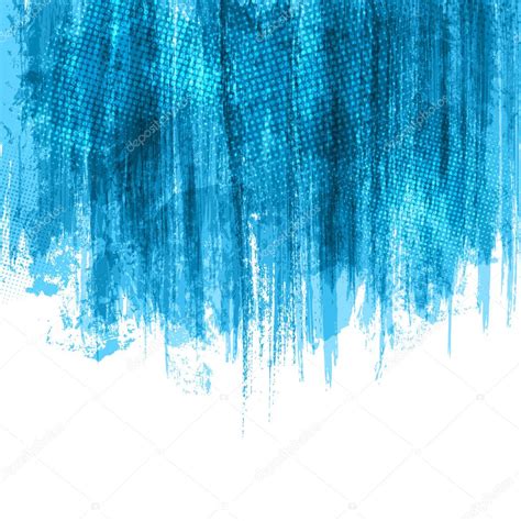 Blue Paint Splashes Background Vector Eps10 Stock Vector By ©designer