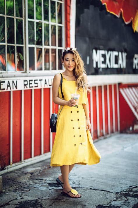 Perfect Yellow Dresses For All Your Summer Weekends Notjessfashion