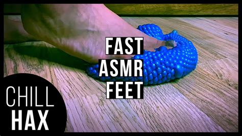 Fast Asmr Feet 👠💨 Fast And Aggressive Triggers Asmr Compilation Youtube