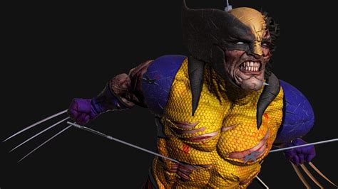 Artstation Wolverine Vs Ninjas