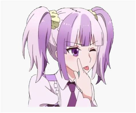 Anime Japan Cute Purpleaesthetic Animegirl Webcore Cartoon Hd