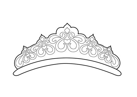 Simple Tiara Drawing at GetDrawings  Free download
