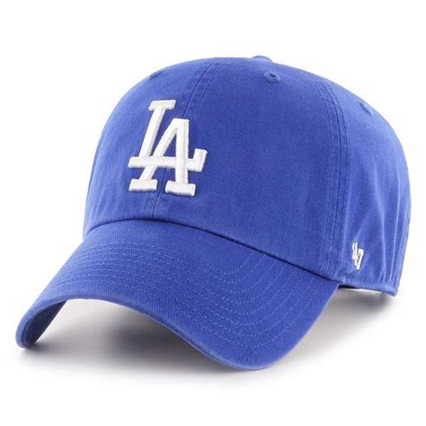 47 Brand Trucker Cap Relaxed Fit Cleanup Los Angeles Dodgers