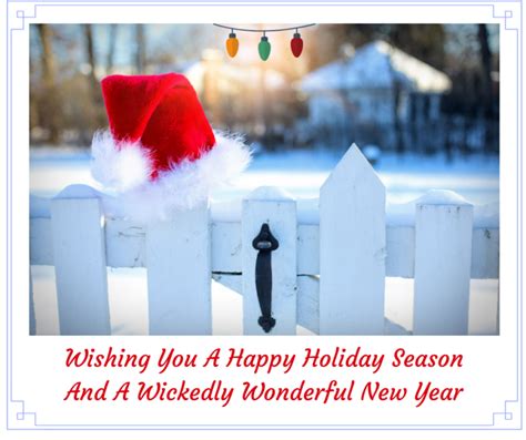 Wishing You And Yours A Happy And Safe Holiday Season Signs West Outdoor