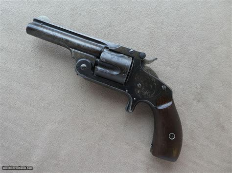 Antique Smith And Wesson Second Model Single Action 38 Revolver