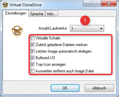 The main point of running an emulator such as this is to help increase the life of discs, especially if they are used very often. Virtual Clone Drive/Sprach-CD installieren/konfigurieren ...