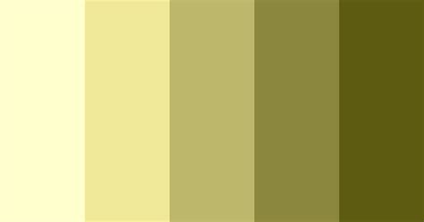Khaki Monochromatic Color Scheme Green