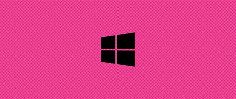 2560x1080 Windows Pink Minimal Logo 8k Wallpaper2560x1080 Resolution