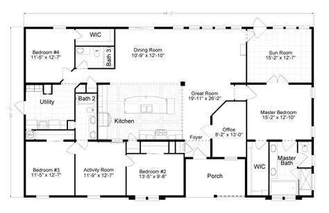 Palm harbor homes can customize most floor plans to suit your specific requirements and lifestyle for your manufactured, mobile or modular home. Luxury-Triple-Wide-Mobile-Homes-Floor-Plans-30-for-Your ...