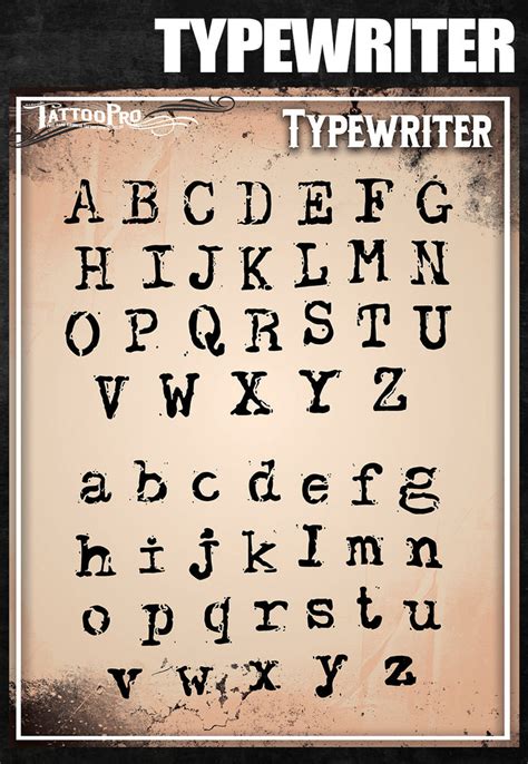 Script Typewriter Font