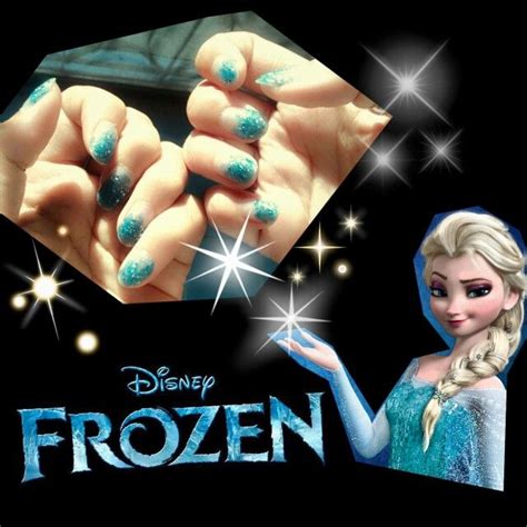 Elsa Nails Elsa Crown Jewelry Nails Disney Finger Nails Ongles