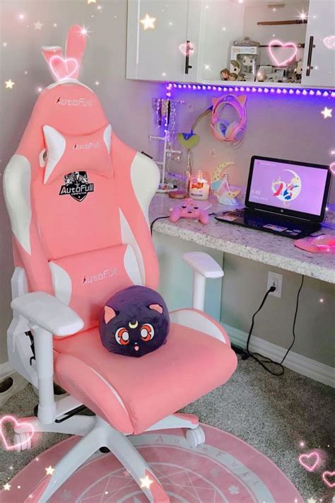 Pink Gaming Chair Bunny Ears New Product Critical Reviews Prices