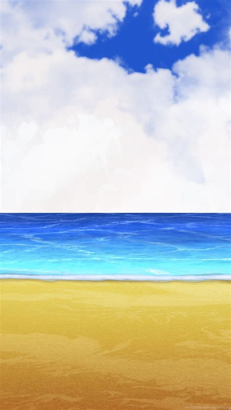 Background Anime Styled Beach Type By Akiranyo On DeviantArt Desktop Background