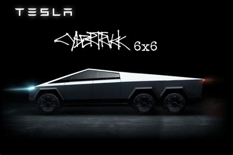 Design and order your cybertruck, the truck of the future. Tesla Cybertruck 6x6... : teslamotors