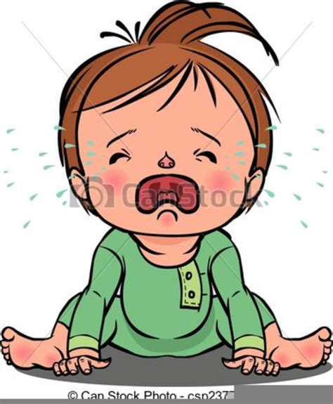 Crying Baby Clipart Free Free Images At Vector Clip Art
