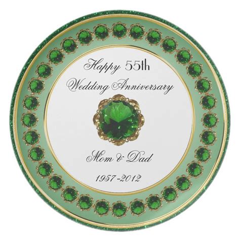 Emerald Wedding Anniversary, Wedding Anniversary Celebration, 55th