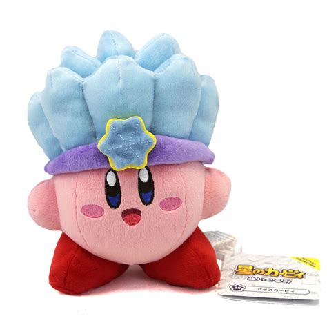 Ice Kirby Official Kirbys Adventure All Star Collection Plush Video