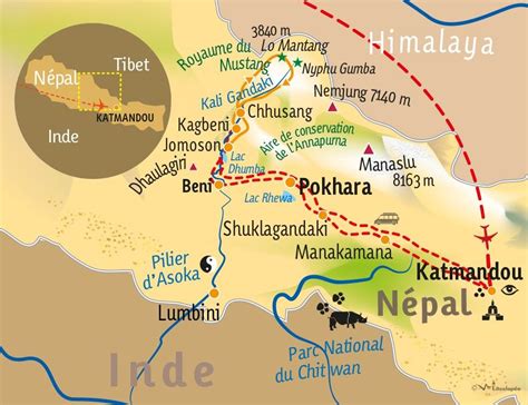 Népal Royaume Du Mustang