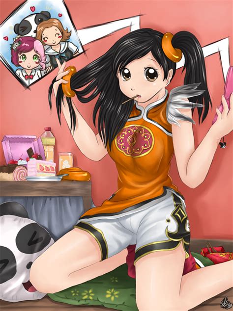 ling xiaoyu time to rest by syahilla on deviantart